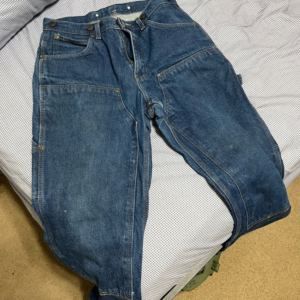 Mens Key work pants jeans! Great condition just a couple little stains!